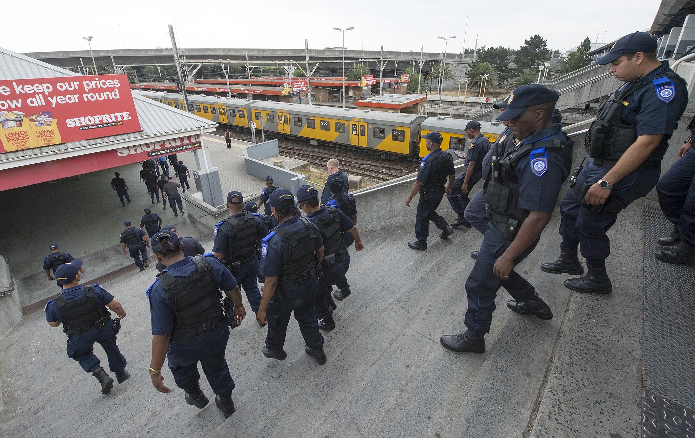 Rail enforcement unit