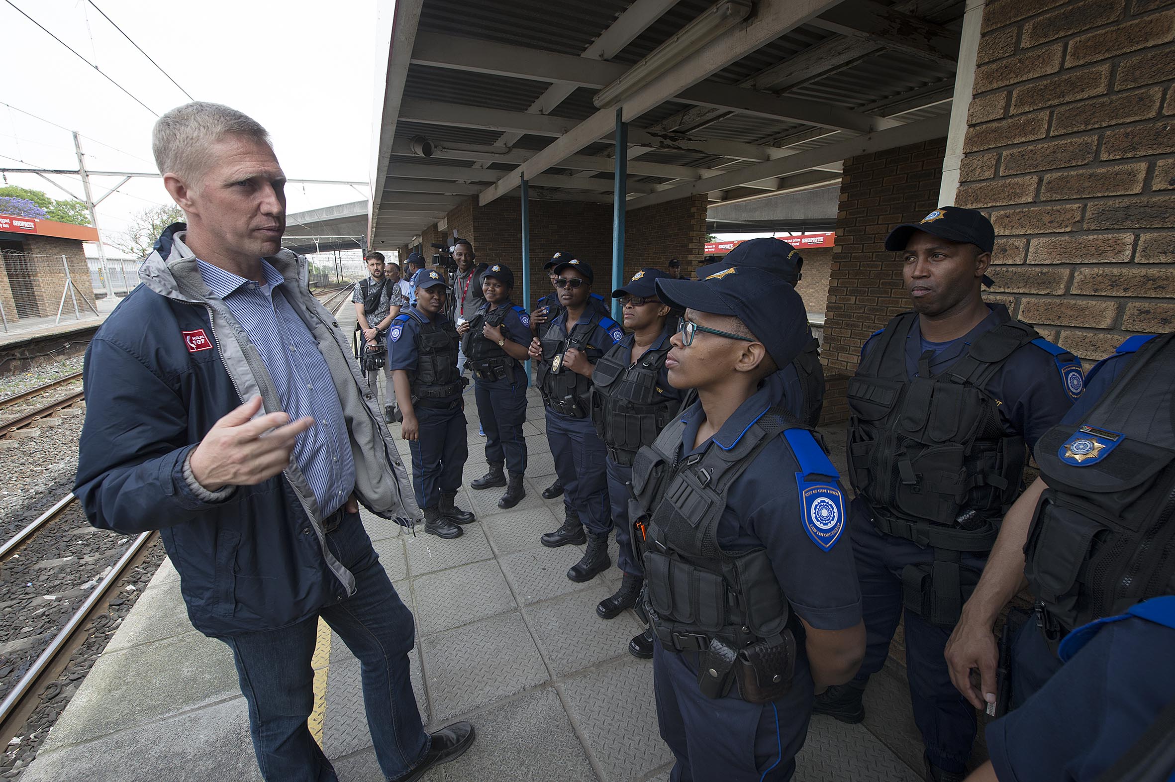 Rail enforcement unit