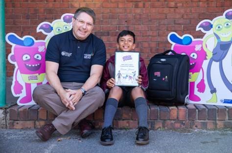 2022 winner Umar Jones – Blossom Street Primary School