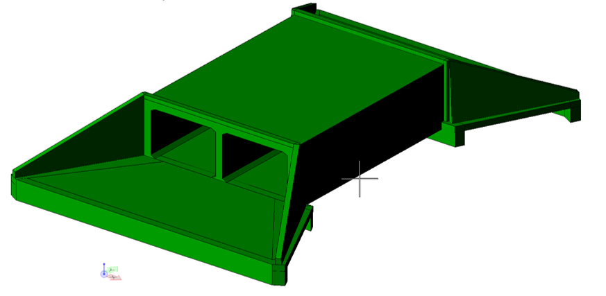 3D concrete model