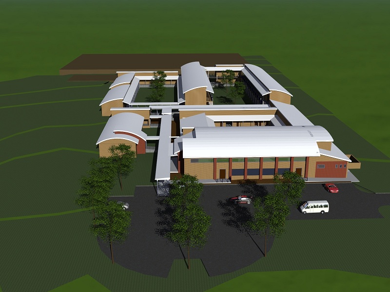 Artist’s impression of the new school.