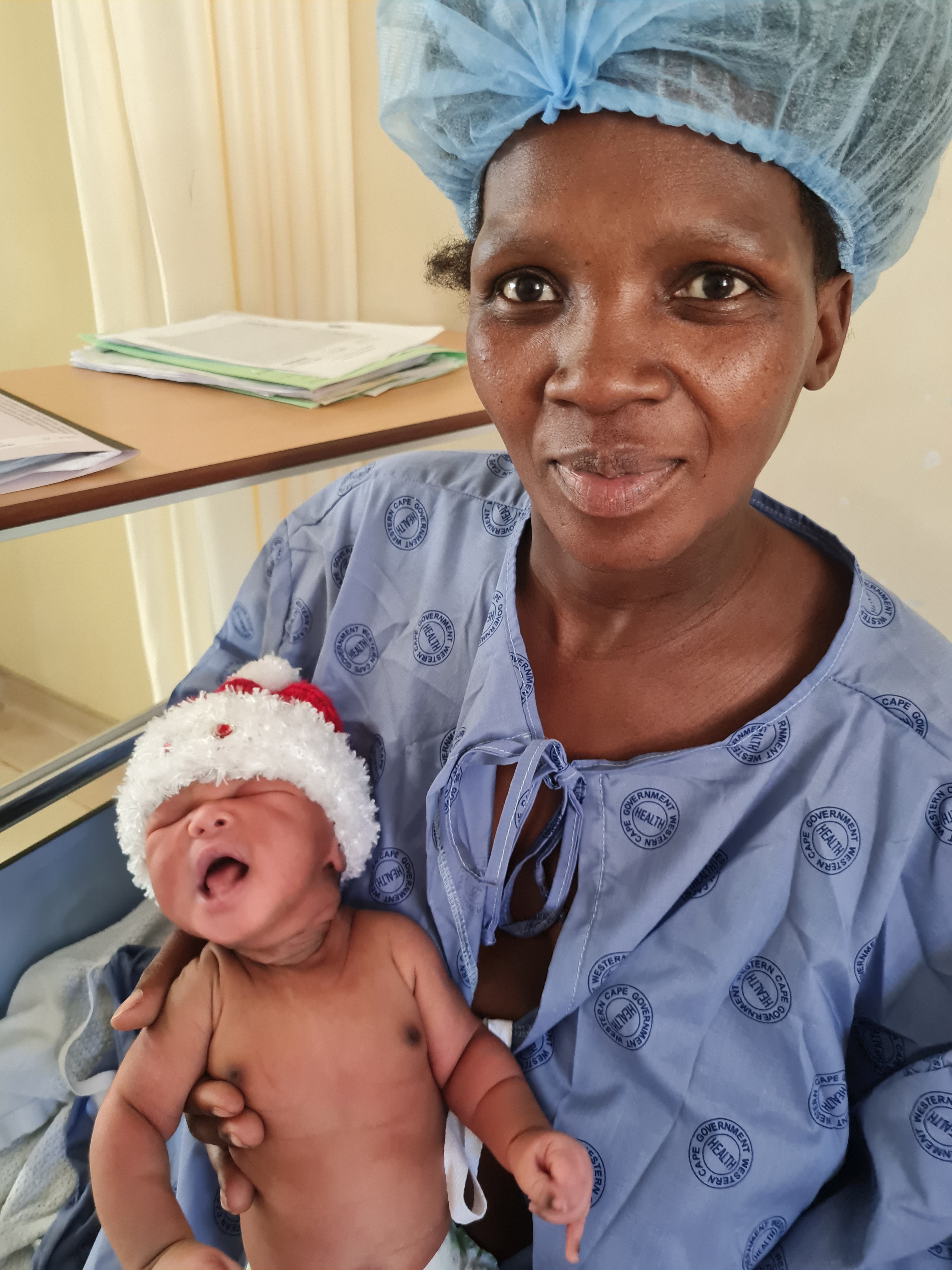 The fourth baby was born at Mowbray Maternity Hospital to mother Thozama Mmene.