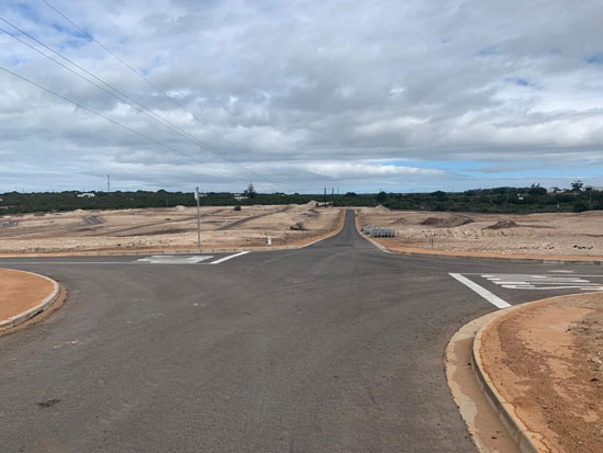 Melkhoutfontein construction site