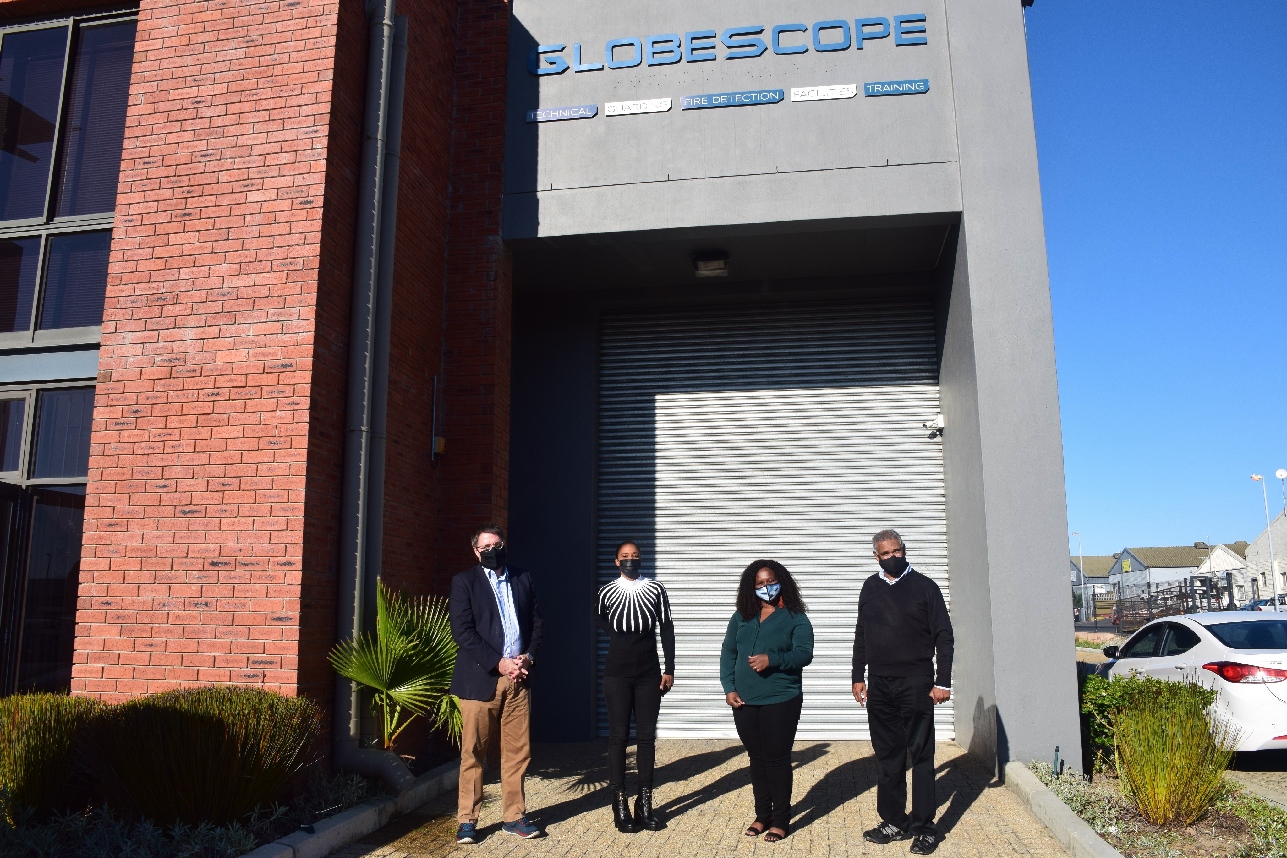 Minister David Maynier visits Globescope Security