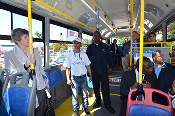 Bus passengers