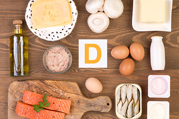 Food rich in Vitamin D