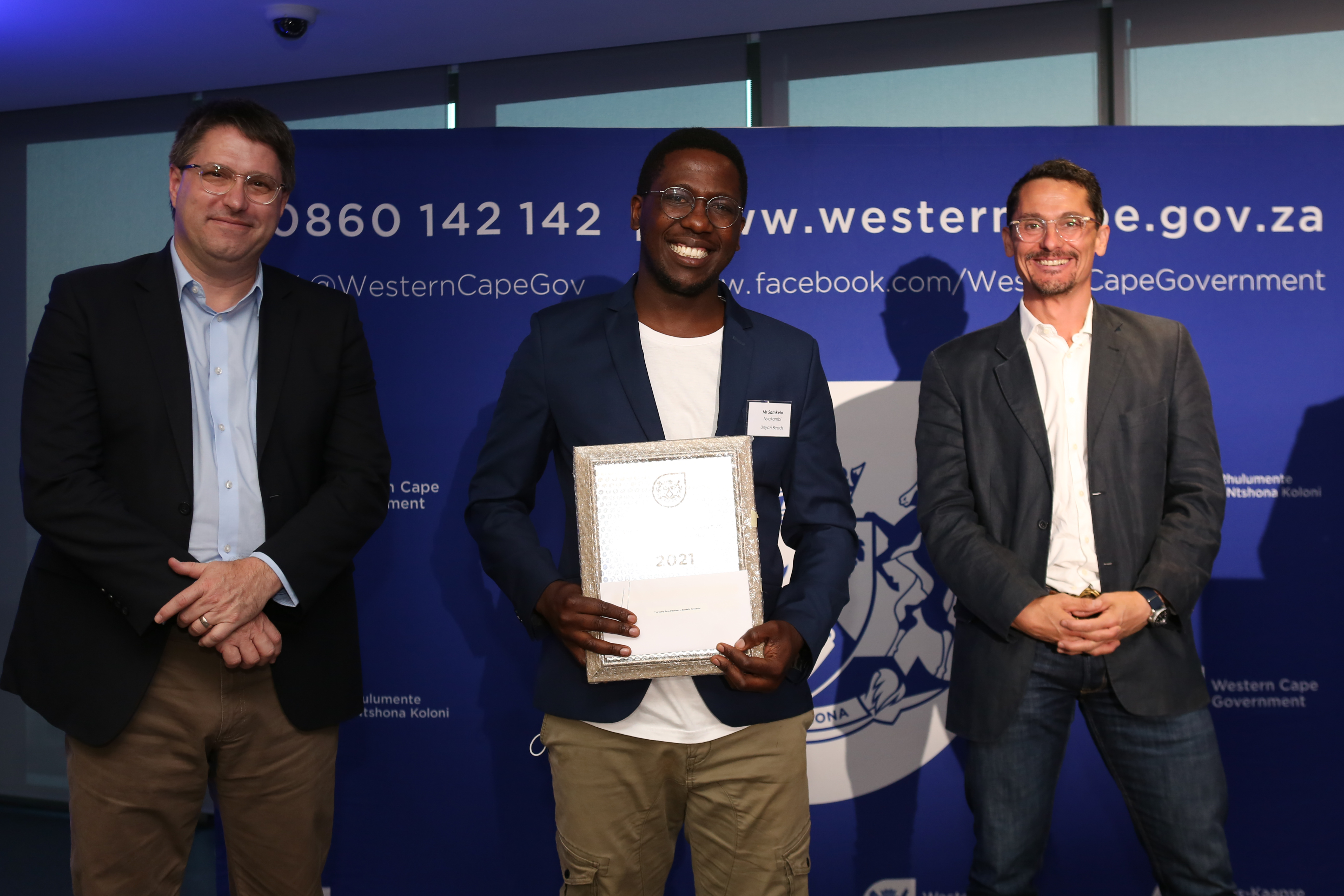 Township Business winner, Samkelo Nyakambi from Unyazi Designs 