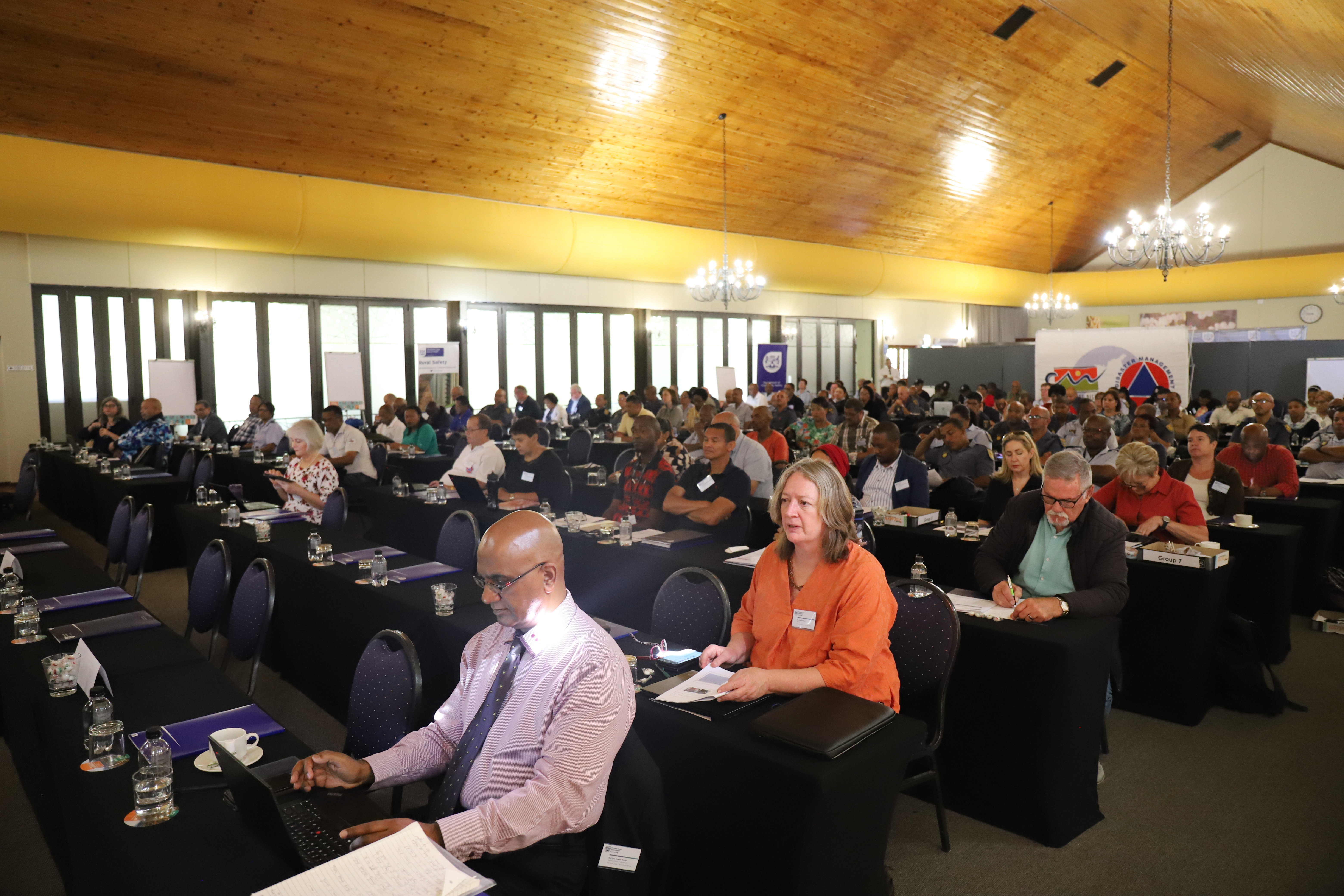 Stakeholders in attendance at the Cape Winelands Rural Safety Summit held at Goudini Spa. 