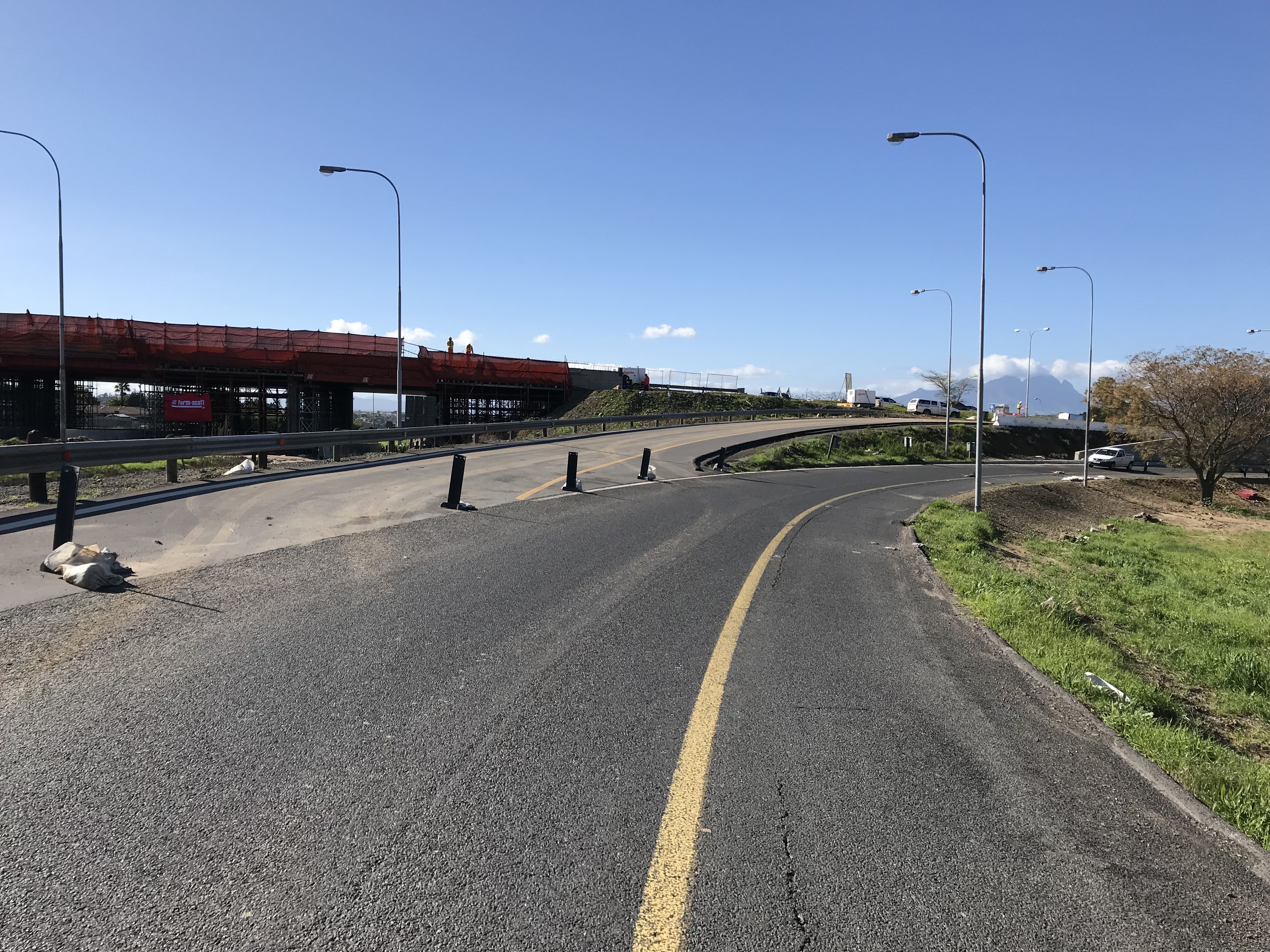 Roadworks on the N1.