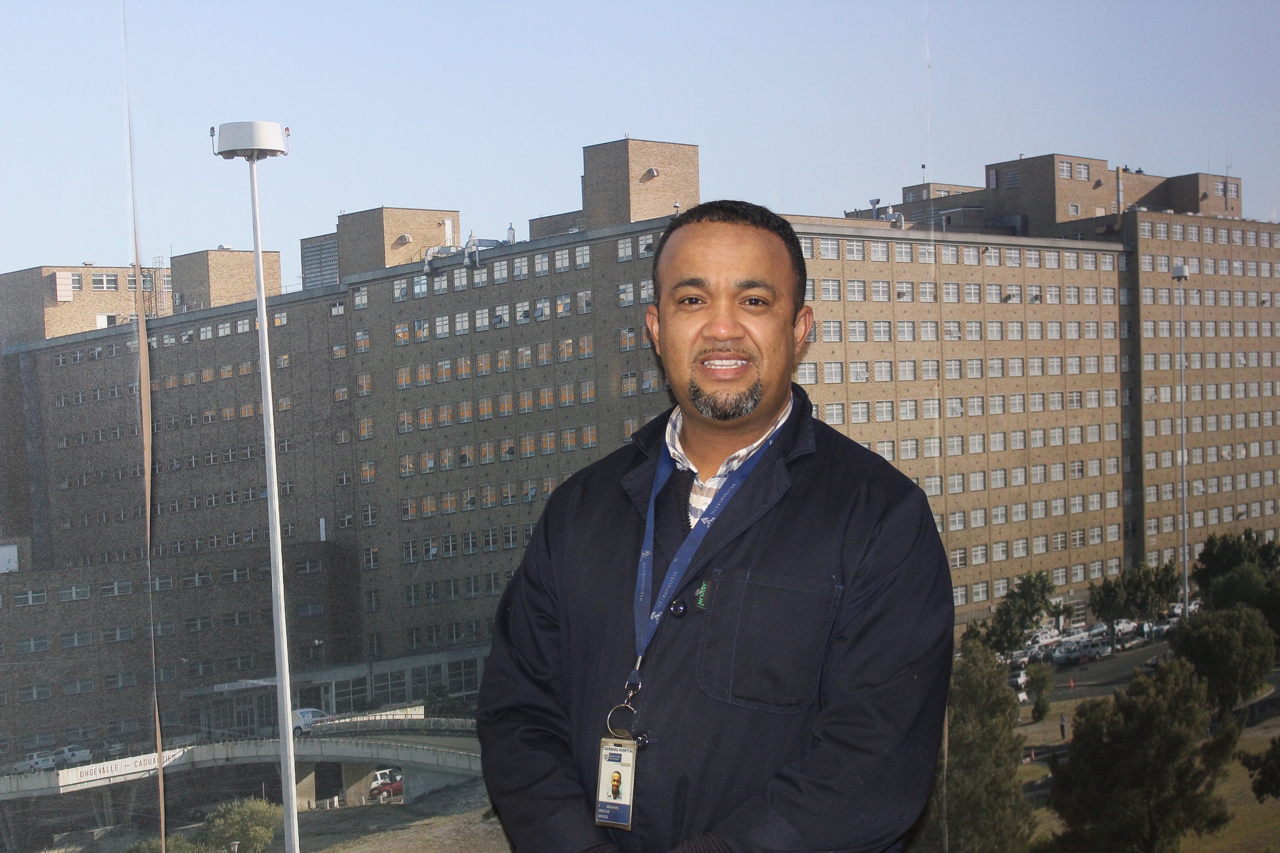 Jonathan Abrahams at Tygerberg Hospital