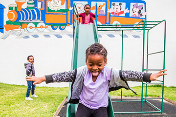 Children playing in the park