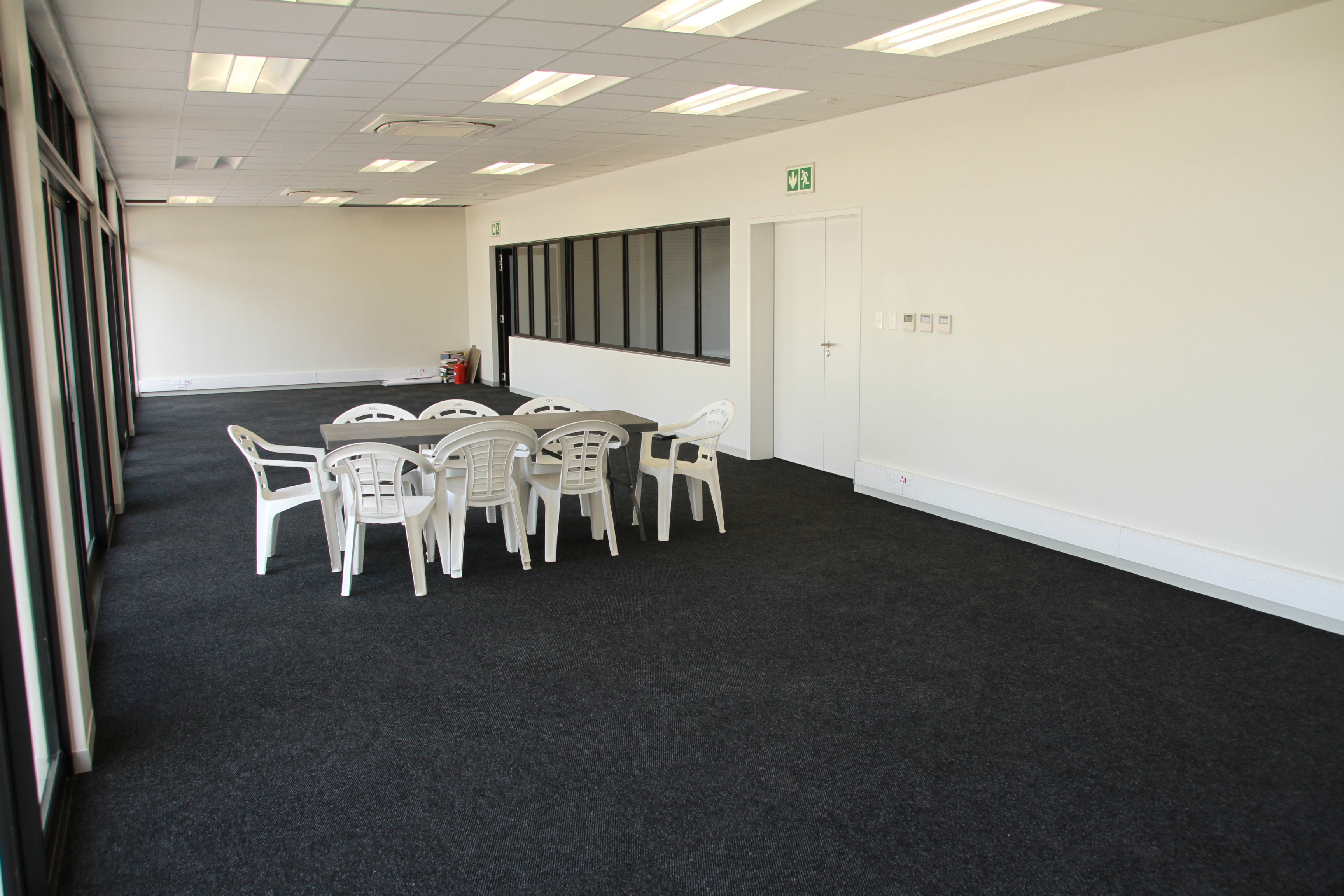 Lecture and display room area.