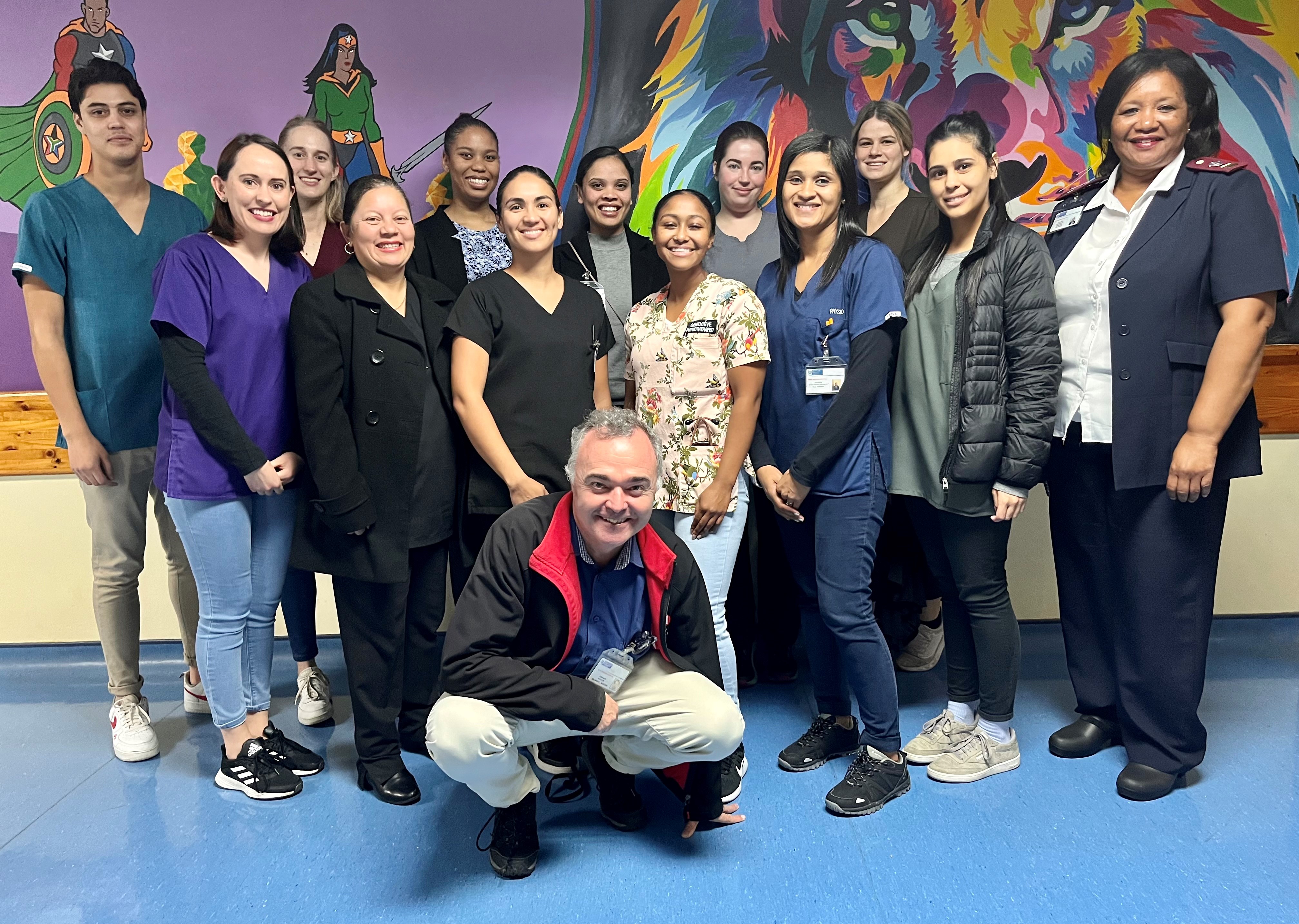 Members of the Karl Bremer Hospital stroke team.