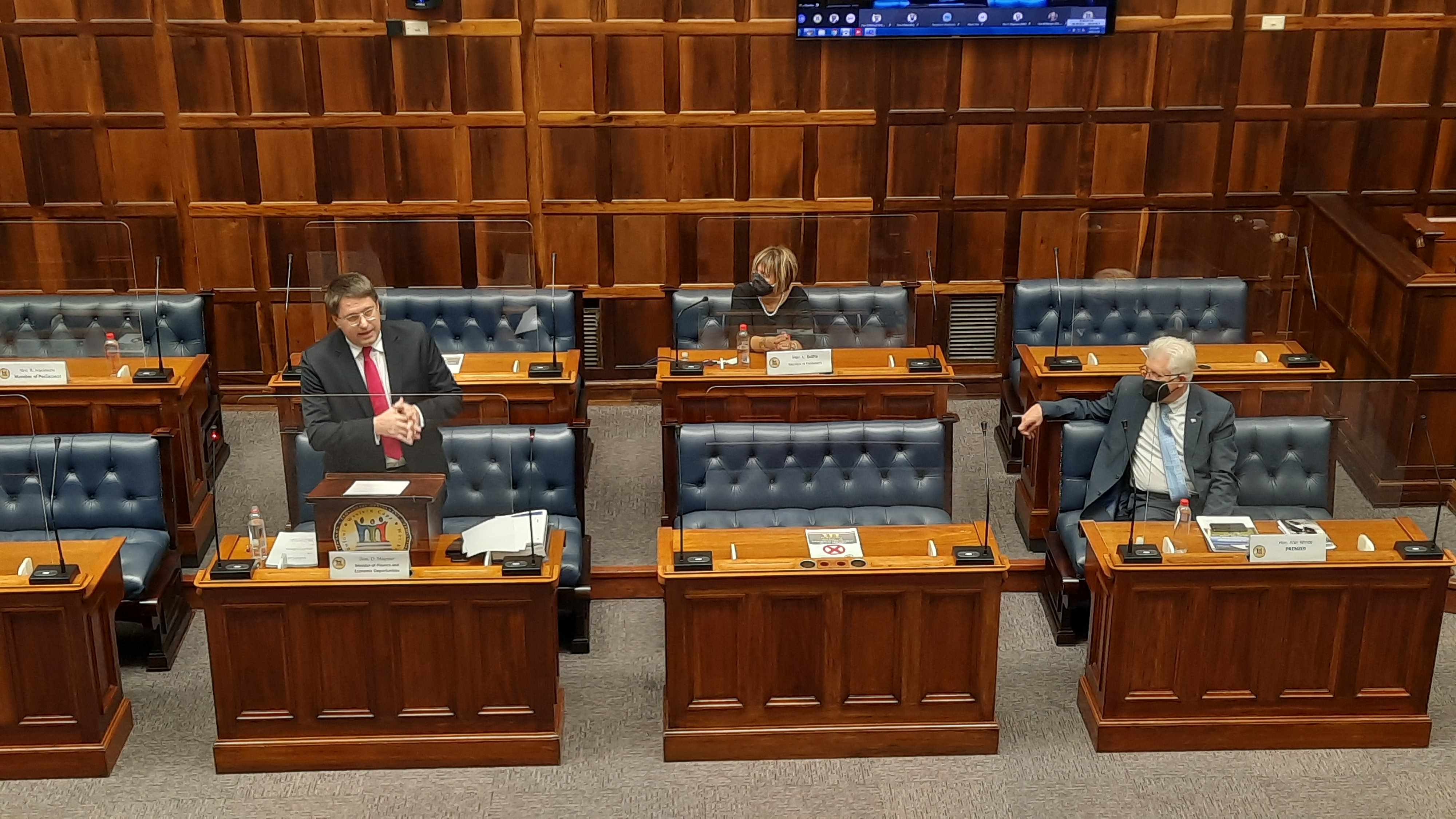 Minister David Maynier tables the 2020 Western Cape Medium Term Budget Policy Statement