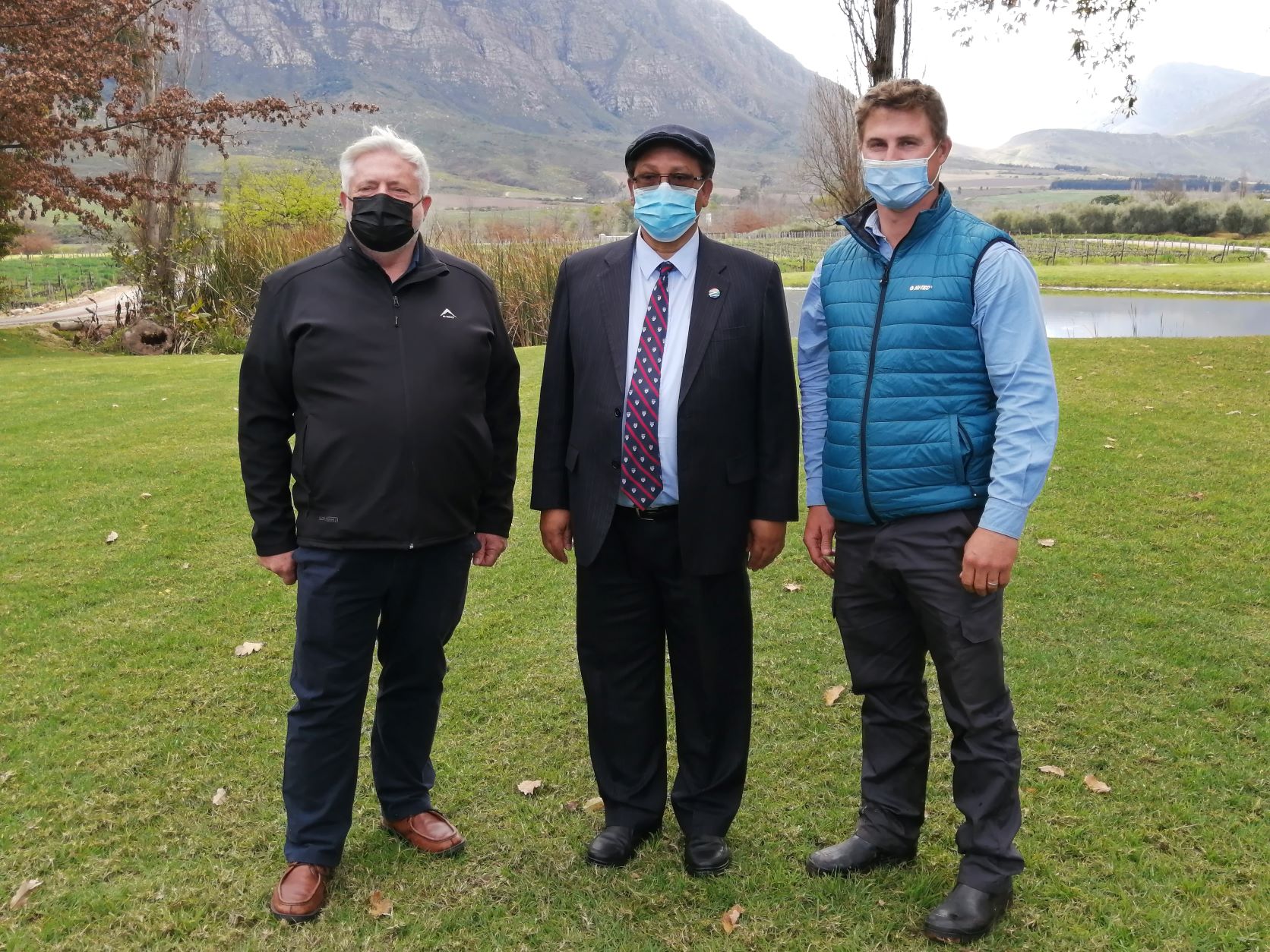 Nic van Huyssteen, Minister Meyer and Jan Stefan Lombard