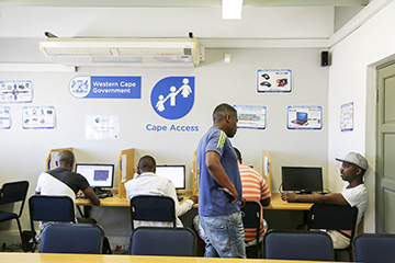 Cape Access e-Centre at Thusong Centres. 