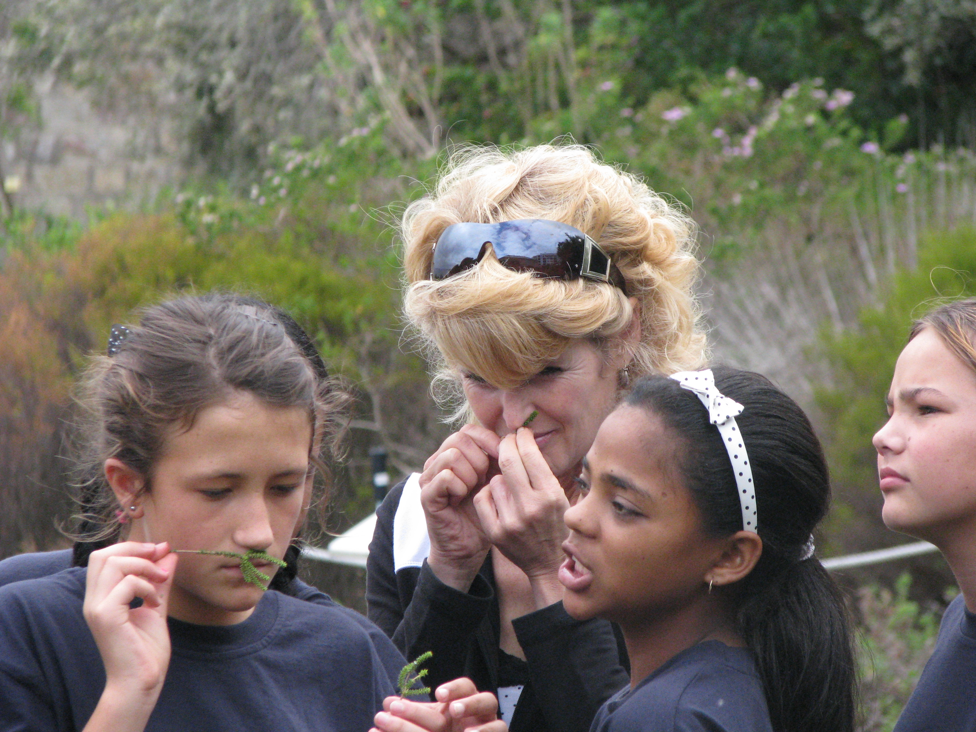 Participants in the traditional medicinal plants DCAS Museum Educational Programme