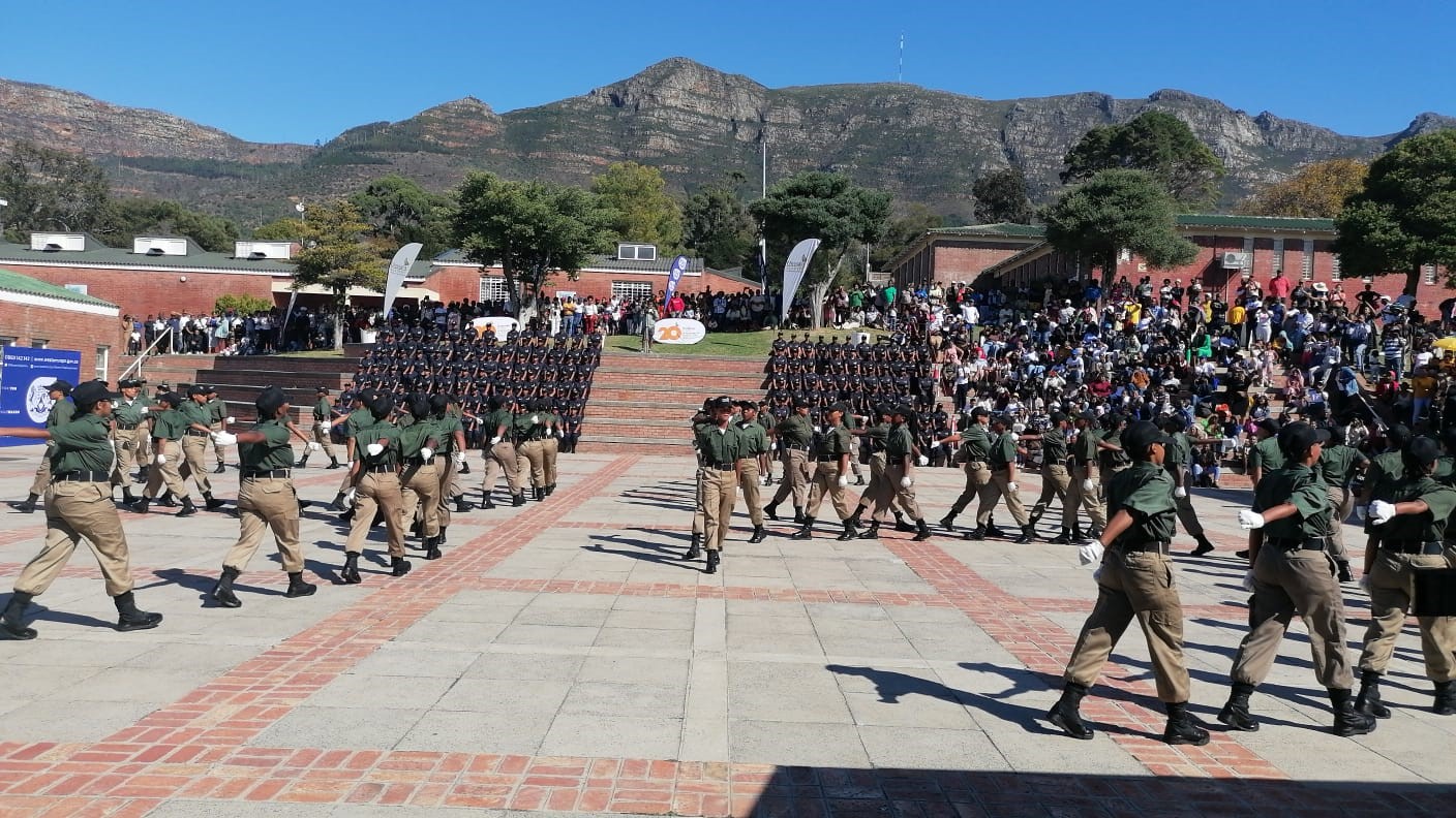 Chrysalis Academy Graduation Ceremony - Female intake marching