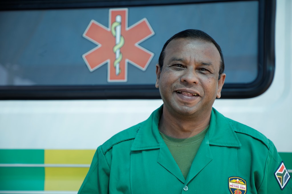 Rajendra Laljith - EMS Paramedic, Western Cape Government Health