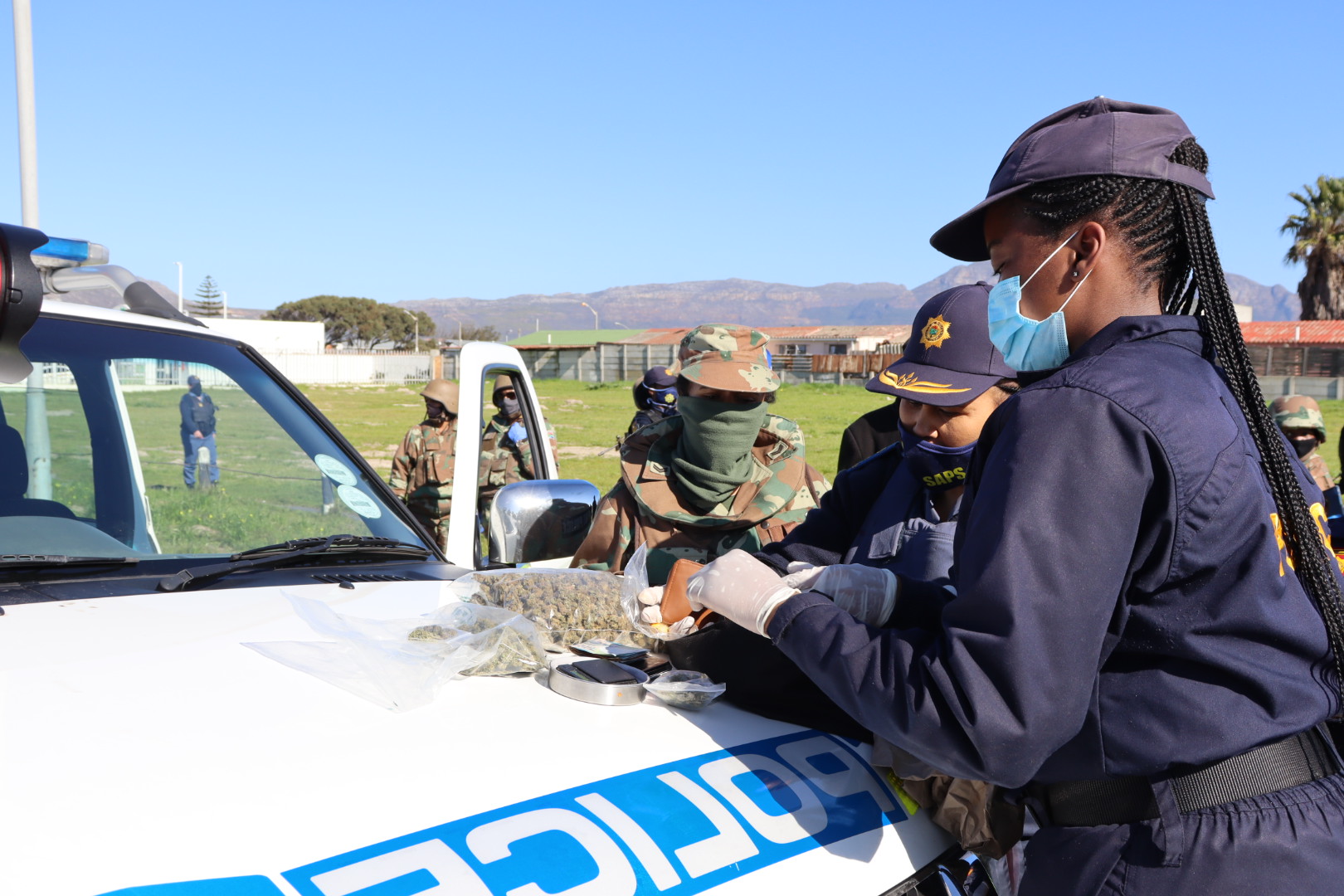 SAPS Drug Bust