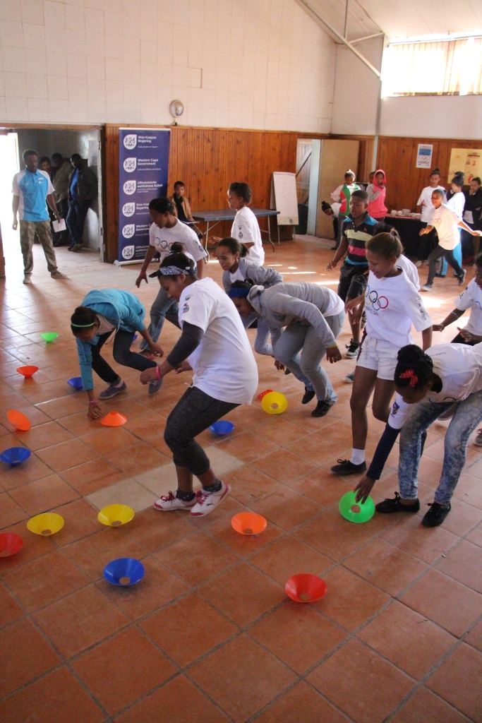 Serious competitiveness at the ‘mini-Olympics’