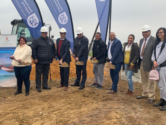 Provincial Minister of Infrastructure Tertuis Simmers officially turned the sod to mark the first phase of construction of the Deferred Ownership Project in Cape Agulhas