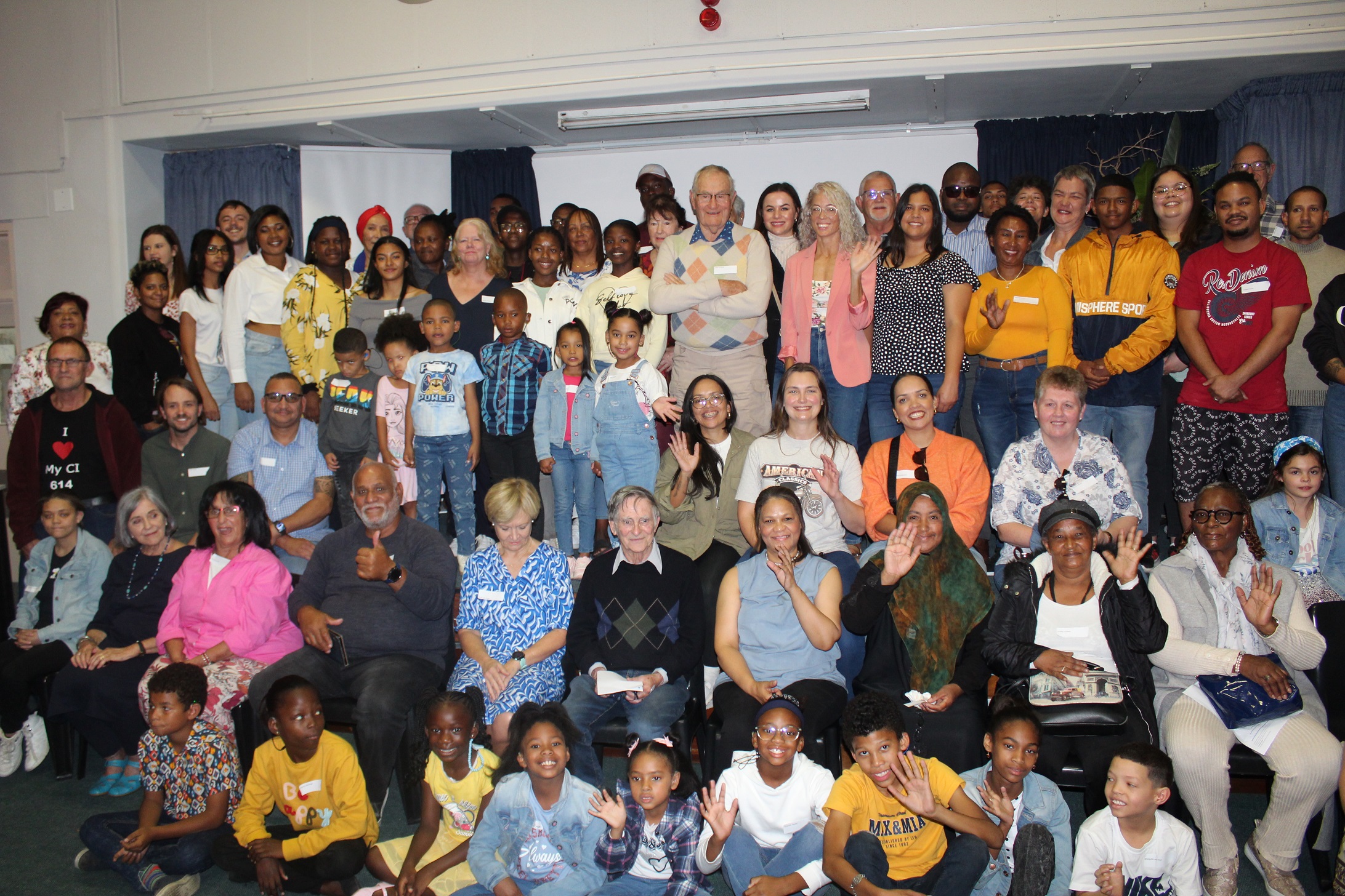 Some of the cochlear implant patients.