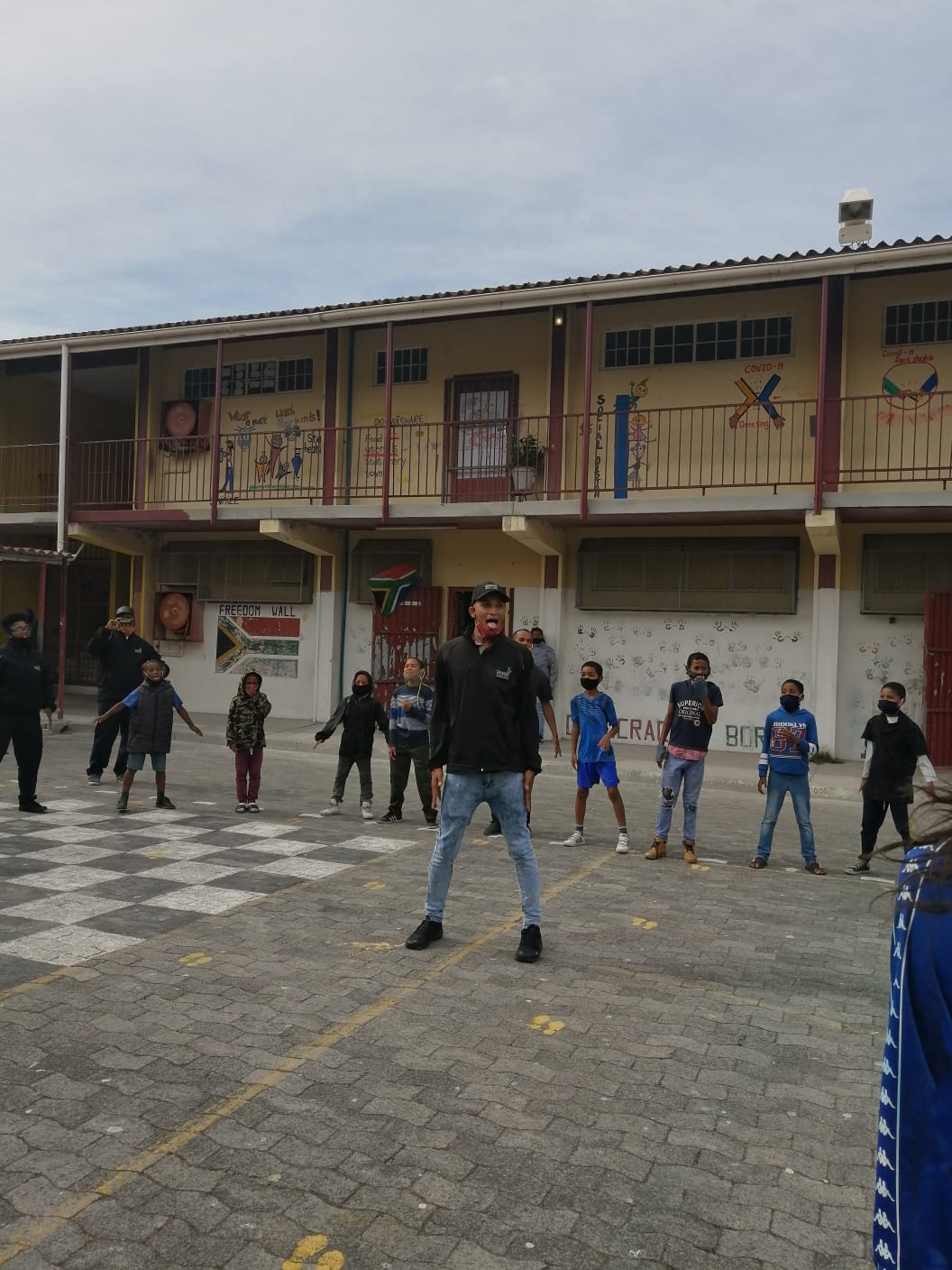 Sports activities at Rocklands Primary School