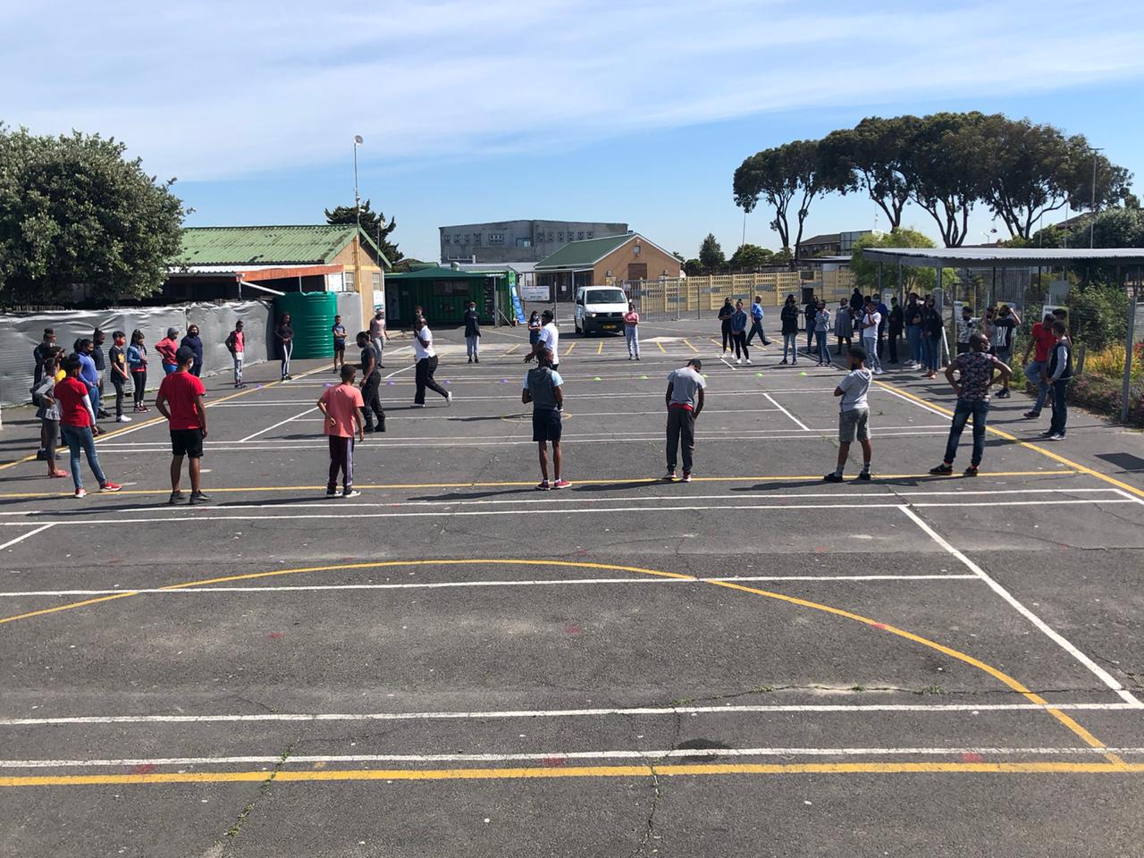 sports activities at West End Primary School