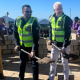 L-R: Provincial Minister of Infrastructure Tertuis Simmers and Western Cape Premier Alan Winde