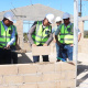 Minister officiated the bricklaying ceremony at the Melkhoutfontein Housing Project