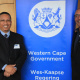 Minister Ivan Meyer and Christo van der Rheede AGRI SA at Fiscal Policy Seminar 2018