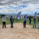 L-R : Councilor Cliffie Bayman, Milton Sinxoto, Mlungisi Markus, Minister Tertuis Simmers, Tsepo Tsotetsi, Nkosi Mgqaleka, Bongi Mageduka