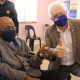 Emeritus Archbishop Tutu with WCG Premier Alan Winde