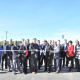 Minister Grant, Executive Mayor of the Hessequa Municipality, Mr Grant Riddles, with officials from the Hessequa Municipality, the Department of Transport and Public Works, and the project team during the ribbon-cutting ceremony.