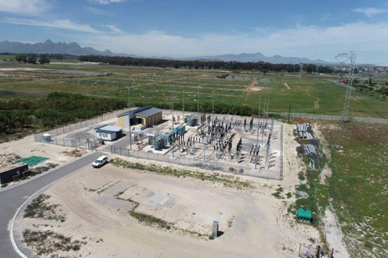 Substation in the Penhill development