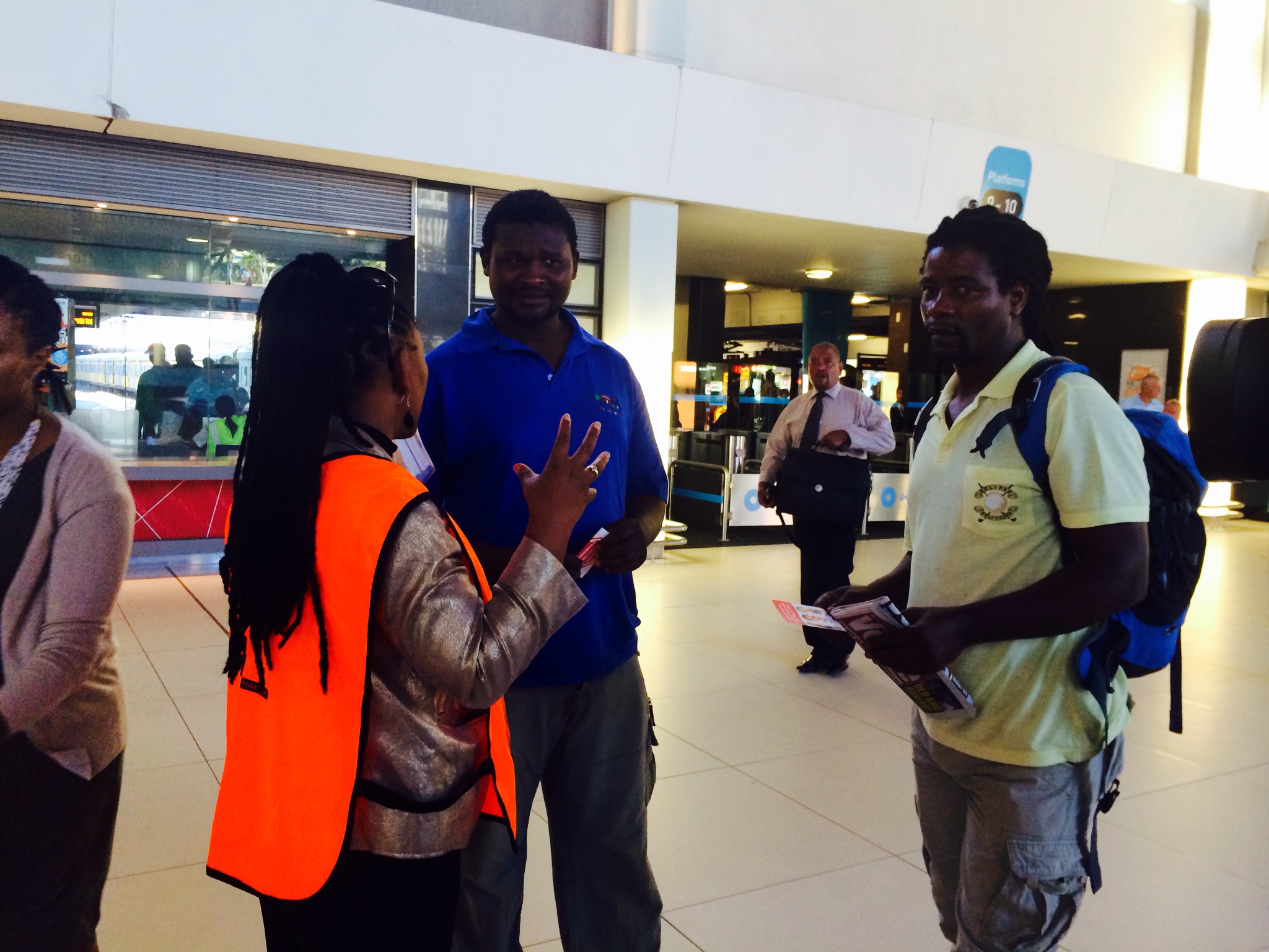 Minister Mbombo and Minister Grant launched the Open (the) Windows TB prevention campaign ahead of World TB Day