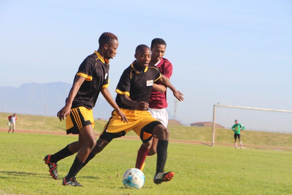 Teams Lingelethu and Phillipi LFA in action