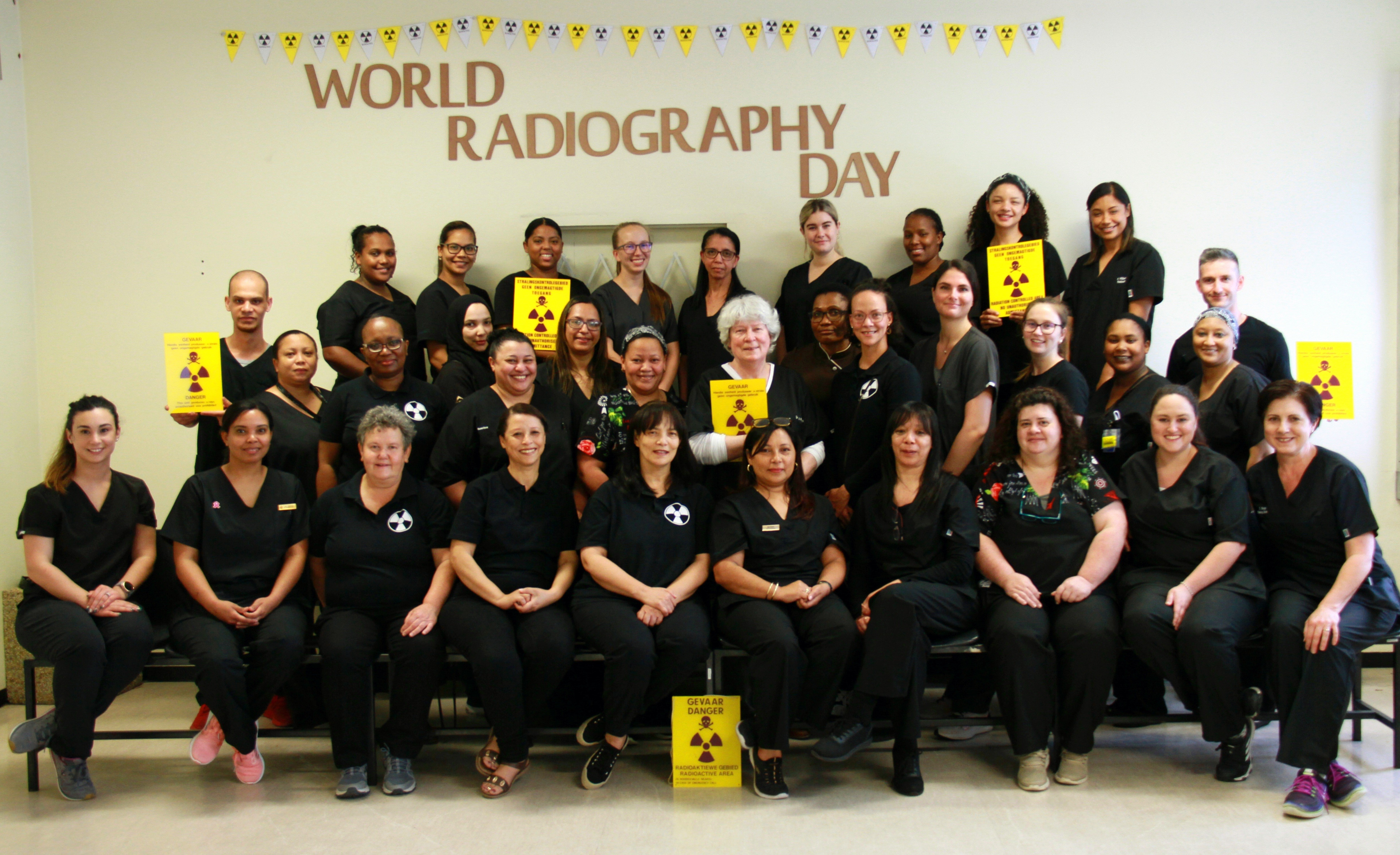 The hardworking radiographers at Tygerberg Hospital