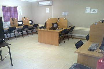 Inside the Vanrhynsdorp e-Centre.