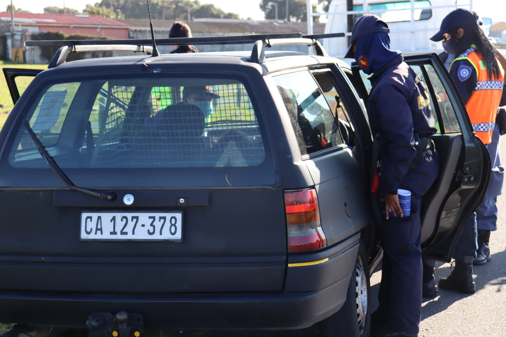 VCIU conducting stop and search