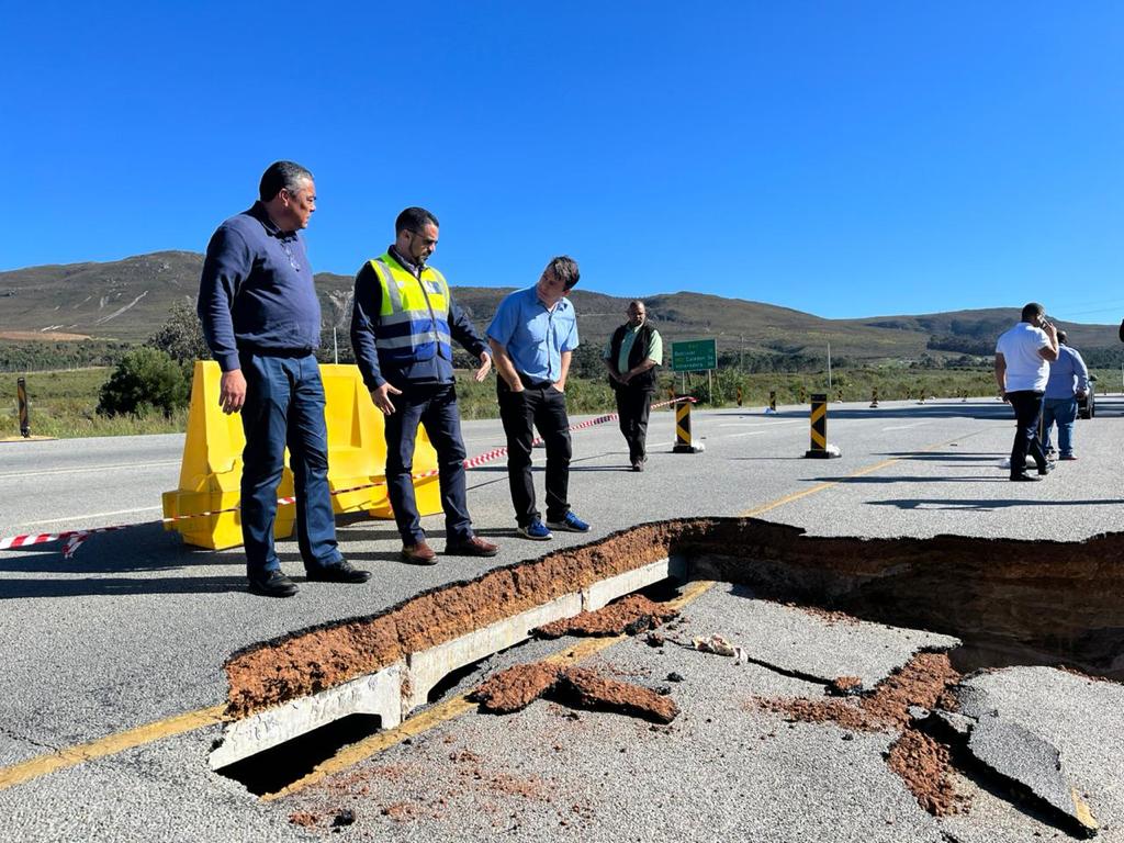 Mop up operations on WC Roads