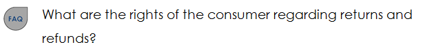 what are the rights of the consumer