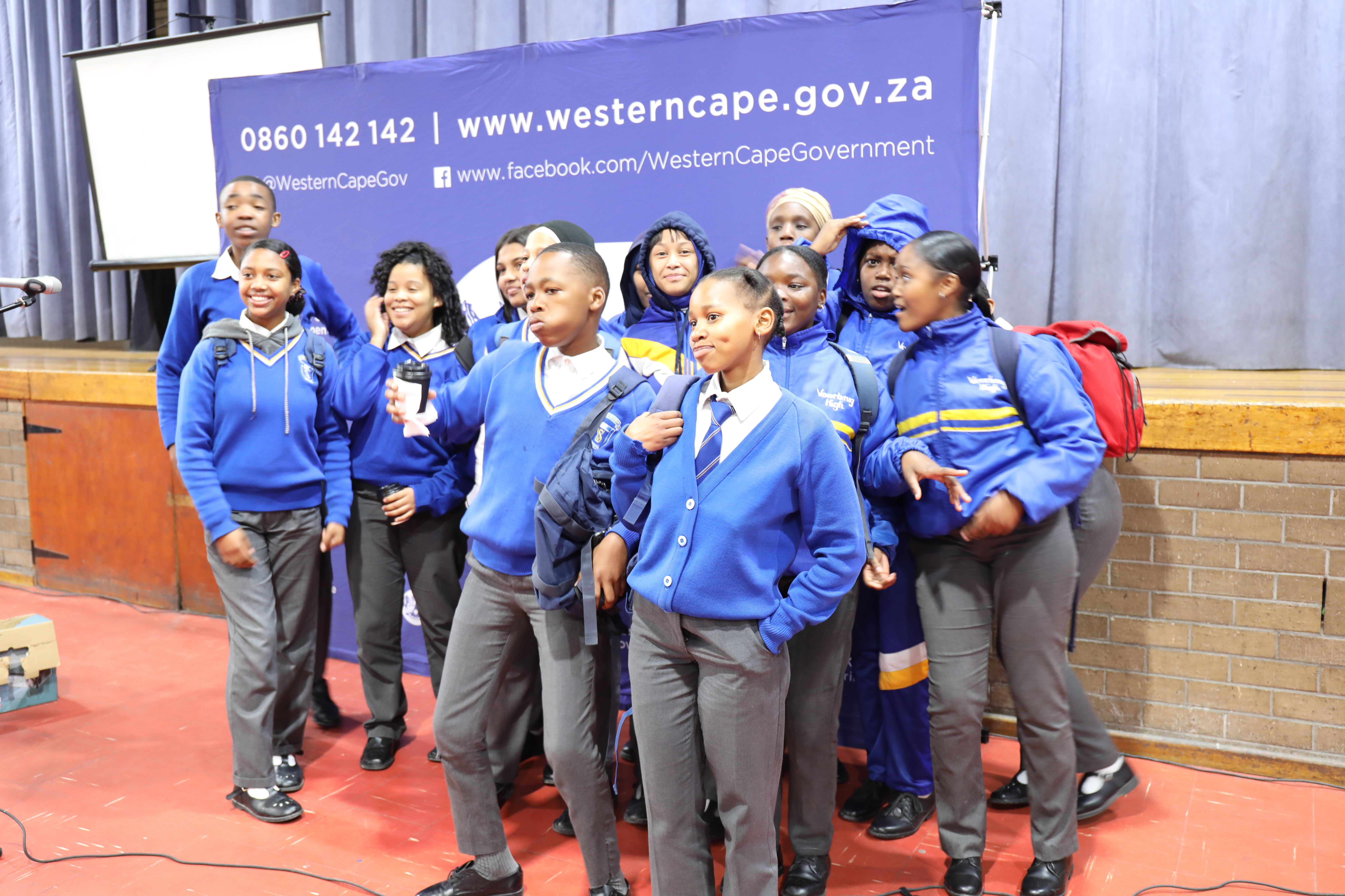 High school learners in attendance at the Youth Day Programme on 19 June 2023. 